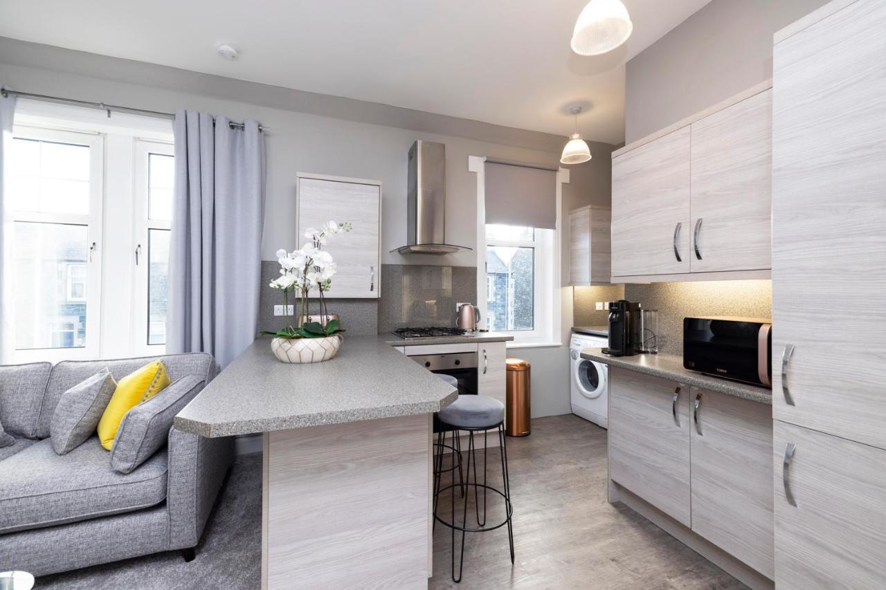 Stylish George Street Apartment Peebles Exterior foto
