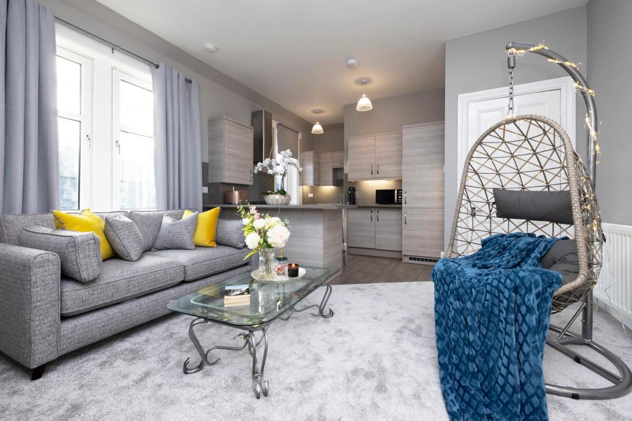 Stylish George Street Apartment Peebles Exterior foto